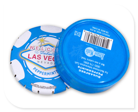 小號(hào)圓形薄荷糖鐵盒 小號(hào)圓形薄荷糖鐵盒背面圖