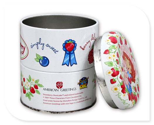 精美糖果包裝鐵罐子 精美糖果包裝鐵罐子側(cè)面圖