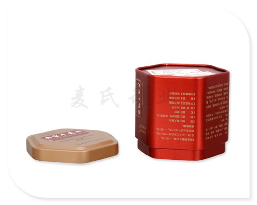 六角牛黃丸鐵皮盒子背面圖 六角牛黃丸鐵皮盒子背面圖