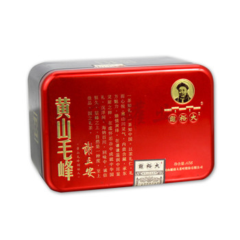 黃山毛峰茶葉鐵盒,內(nèi)塞蓋茶葉鐵罐包裝