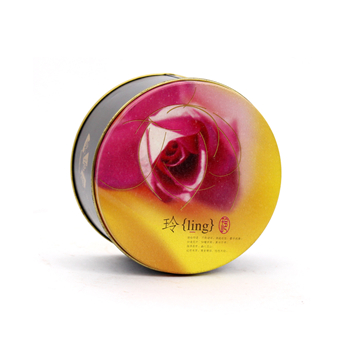 單只裝月餅包裝鐵盒子