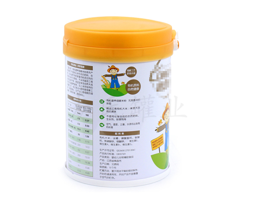 有機(jī)營養(yǎng)細(xì)磨米粉馬口鐵罐包裝 有機(jī)營養(yǎng)細(xì)磨米粉馬口鐵罐包裝