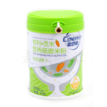 密封營養(yǎng)細磨米粉鐵罐,蛋白粉馬口鐵罐