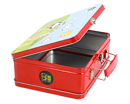 廠(chǎng)家直銷(xiāo)純色長(zhǎng)方形禮盒鐵盒包裝